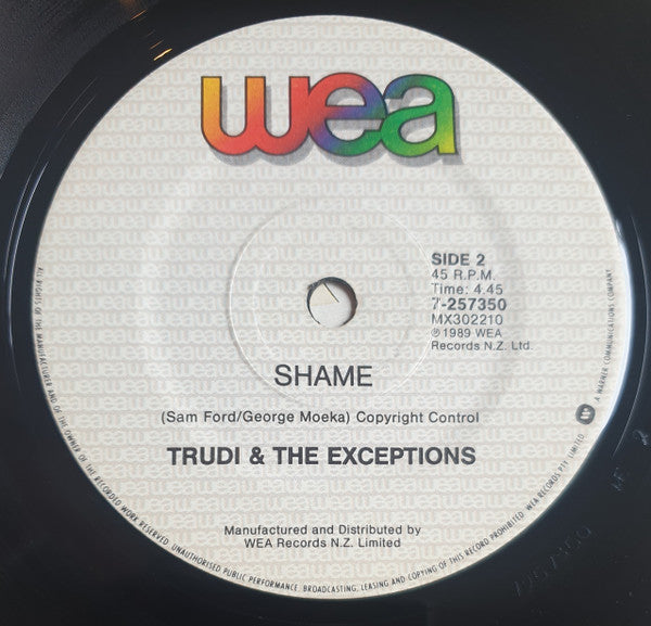 Trudi & The Exceptions : You're On My Mind (7", Single)