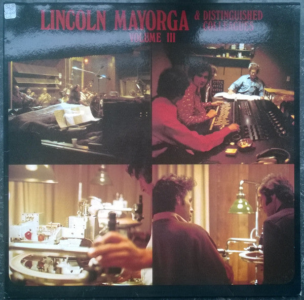 Lincoln Mayorga : Lincoln Mayorga &amp; Distinguished Colleagues - Volume III (LP, Album, Ltd, Red)