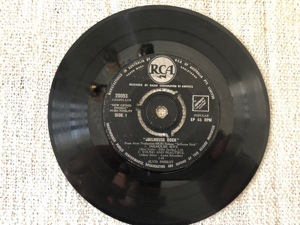 Elvis Presley : Jailhouse Rock (7&quot;, EP)