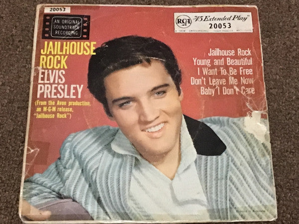 Elvis Presley : Jailhouse Rock (7", EP)