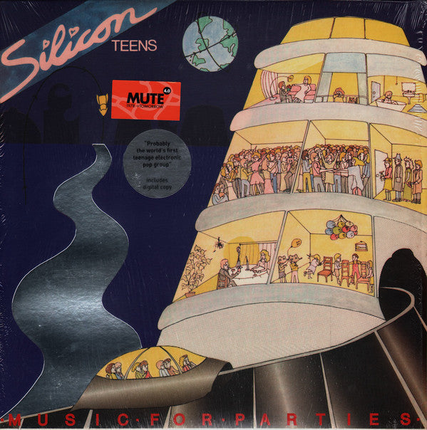 Silicon Teens : Music For Parties (LP, Album, RE)