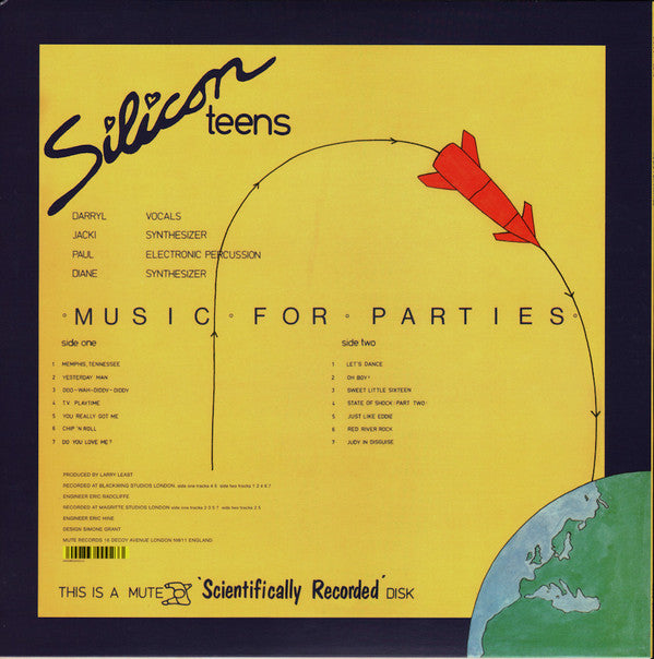 Silicon Teens : Music For Parties (LP, Album, RE)