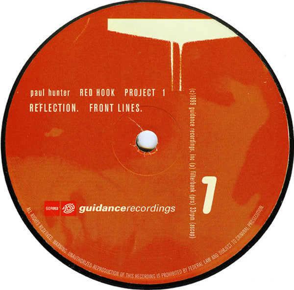Paul Hunter : Red Hook Project 1 (12")