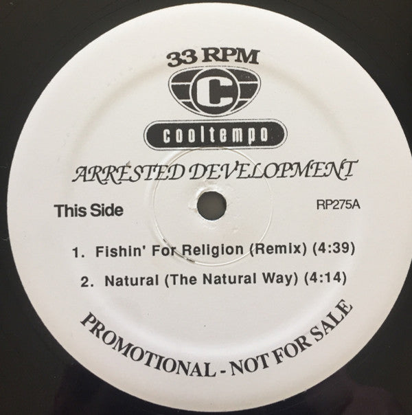 Arrested Development / Monie Love : Fishin&#39; 4 Religion (Remix) / Born 2 B.R.E.E.D. (12&quot;, Promo)