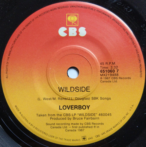 Loverboy : Notorious (7")