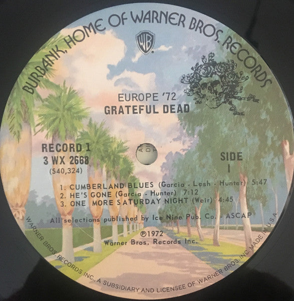 The Grateful Dead : Europe '72 (3xLP, Album, RE, San)