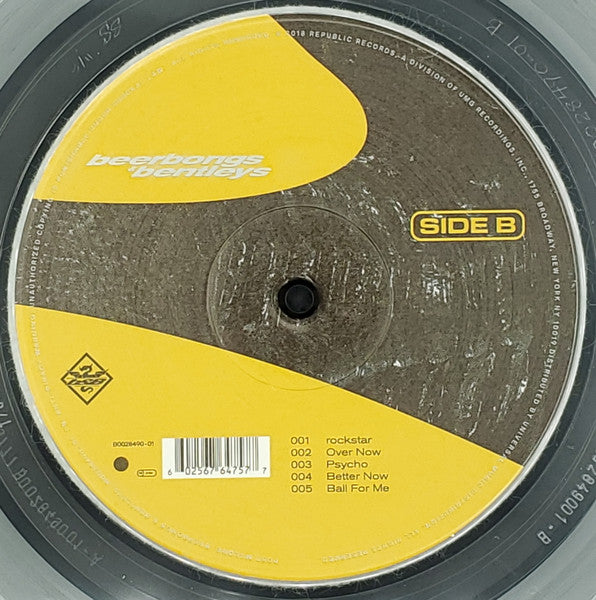 Post Malone : Beerbongs & Bentleys (2xLP, Album, Cle)