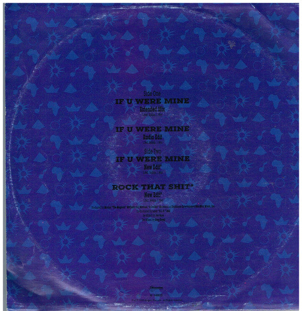 The U-Krew : If U Were Mine (12", Single)