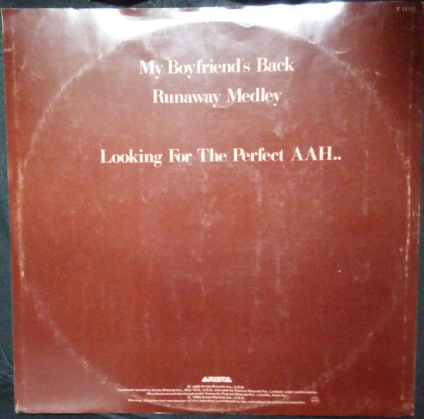 Melissa Manchester : My Boyfriend&#39;s Back (12&quot;, Ltd)