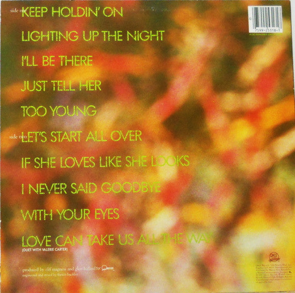 Jack Wagner : Lighting Up The Night (LP, Album, SRC)