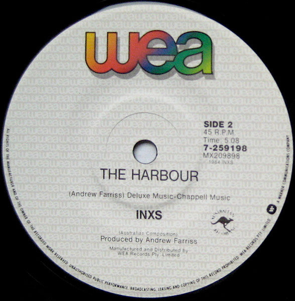 INXS : Dancing On The Jetty (7", Single)