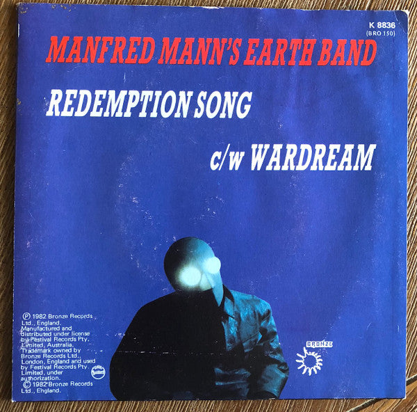 Manfred Mann's Earth Band : Redemption Song (7", Single, Pic)