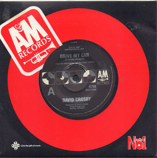 David Crosby : Drive My Car (7&quot;, Single)