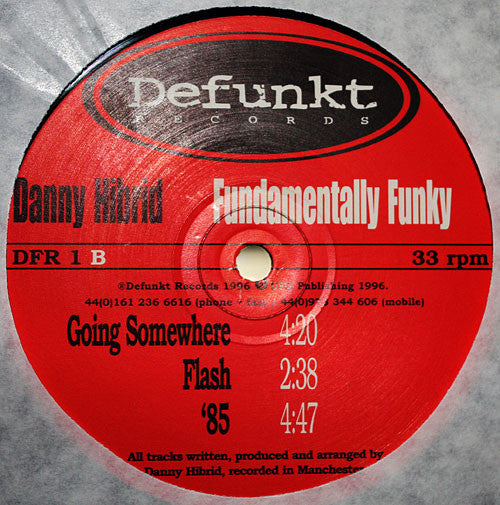 Danny Hibrid : Fundamentally Funky (LP, MiniAlbum, Ltd)