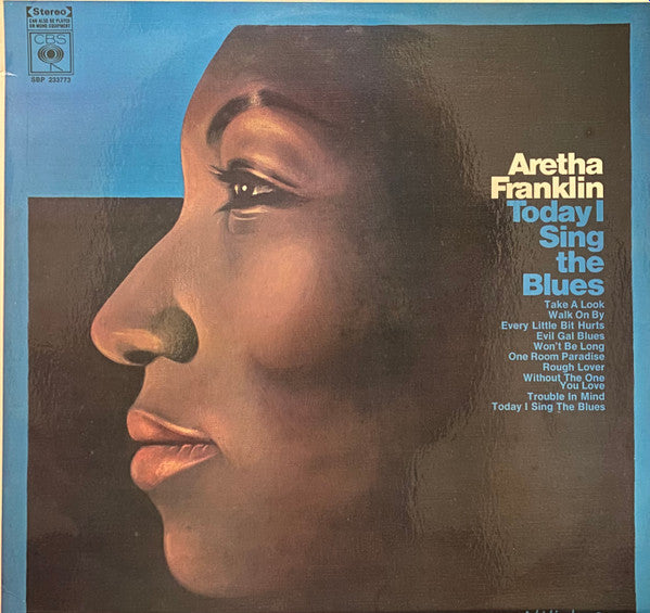 Aretha Franklin : Today I Sing The Blues (LP, Comp)