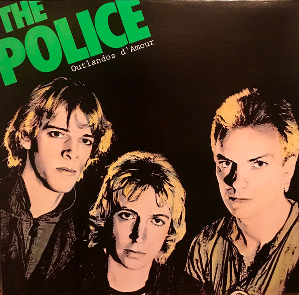 The Police : Outlandos D&#39;Amour (LP, Album, Gre)