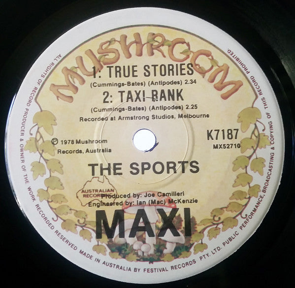 The Sports : When You Walk In The Room (7", Maxi)