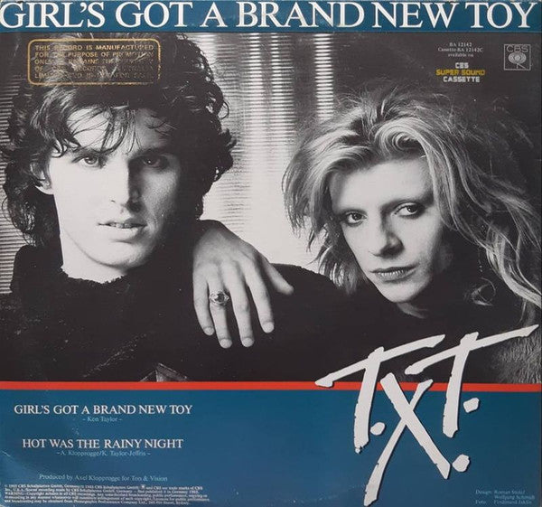 T.X.T. : Girl's Got A Brand New Toy (12", Promo)