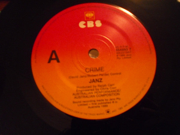 Janz : Crime (7")