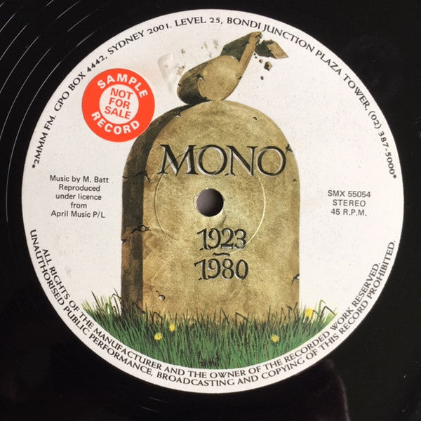 Mike Batt : Mono 1923-1980 (12")