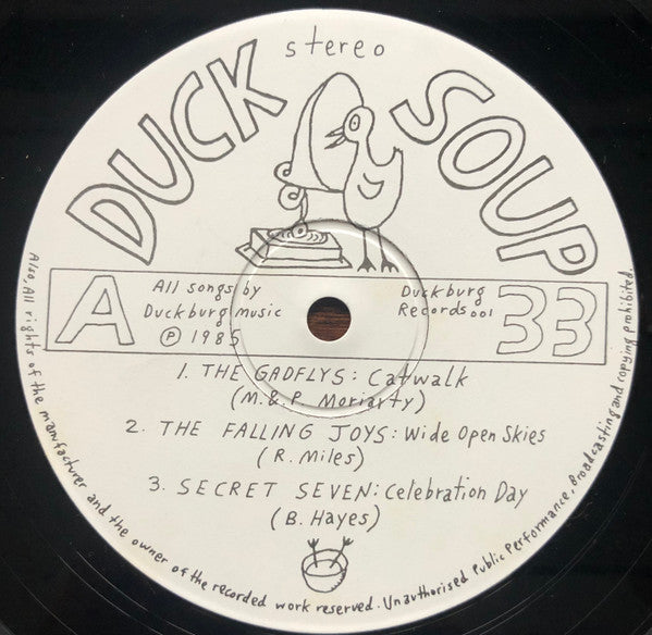 The Gadflys / Falling Joys / Secret Seven (2) : Duck Soup (12")