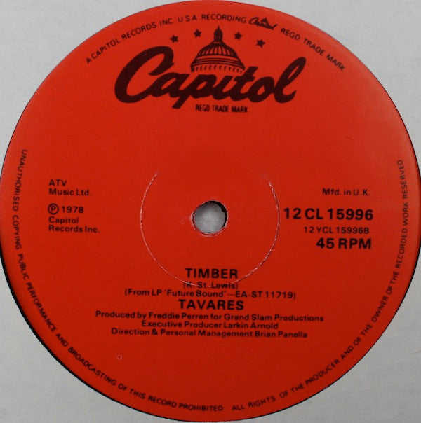 Tavares : Slow Train To Paradise (12")