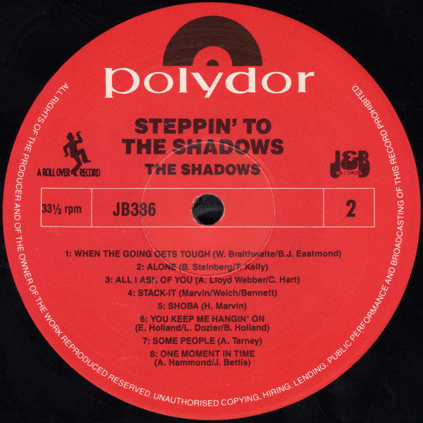 The Shadows : Steppin' To The Shadows (LP)