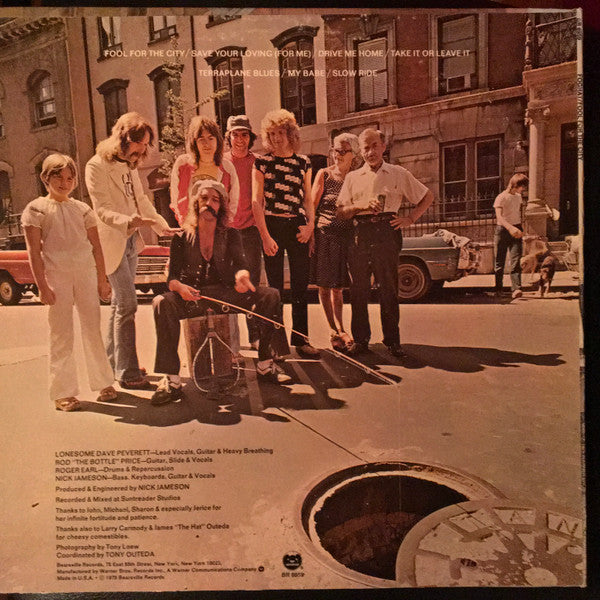 Foghat : Fool For The City (LP, Album, Jac)