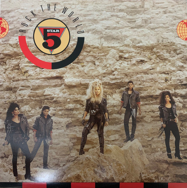 5 Star* : Rock The World (LP, Album)