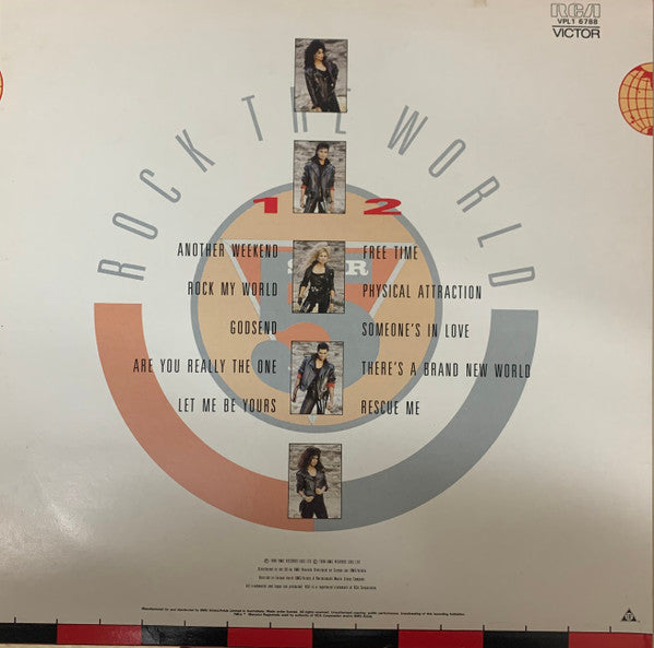 5 Star* : Rock The World (LP, Album)