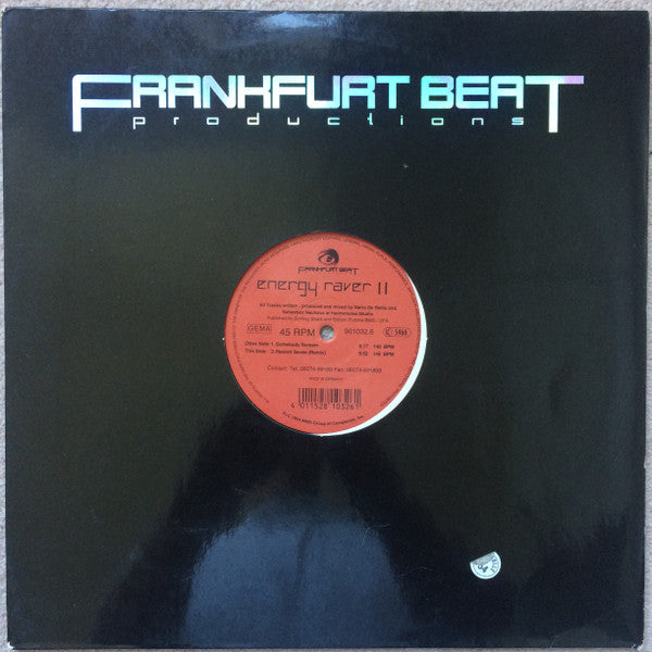 Energy Raver : Somebody Scream (12")