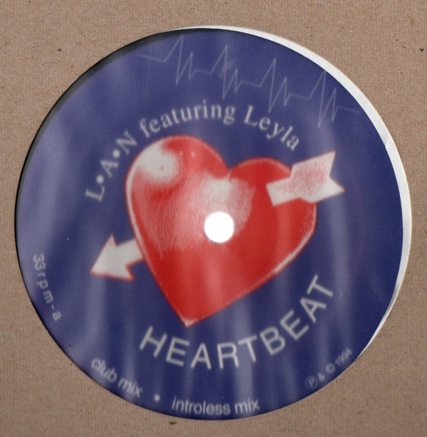 L.A.N. (2) Featuring Leyla (2) : Heartbeat (12")