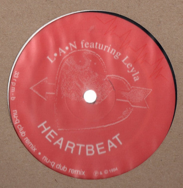 L.A.N. (2) Featuring Leyla (2) : Heartbeat (12")