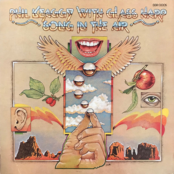 Phil Keaggy With Glass Harp : Song In The Air (LP, Comp)