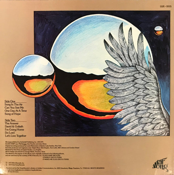 Phil Keaggy With Glass Harp : Song In The Air (LP, Comp)