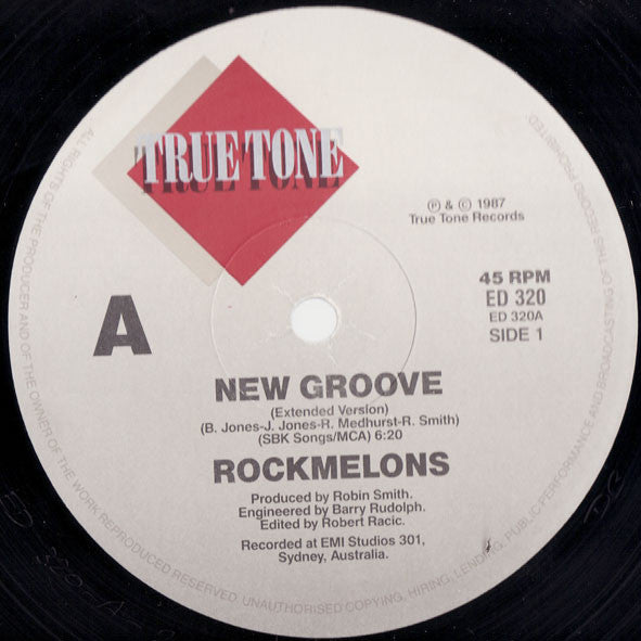 The Rockmelons : New Groove (12")