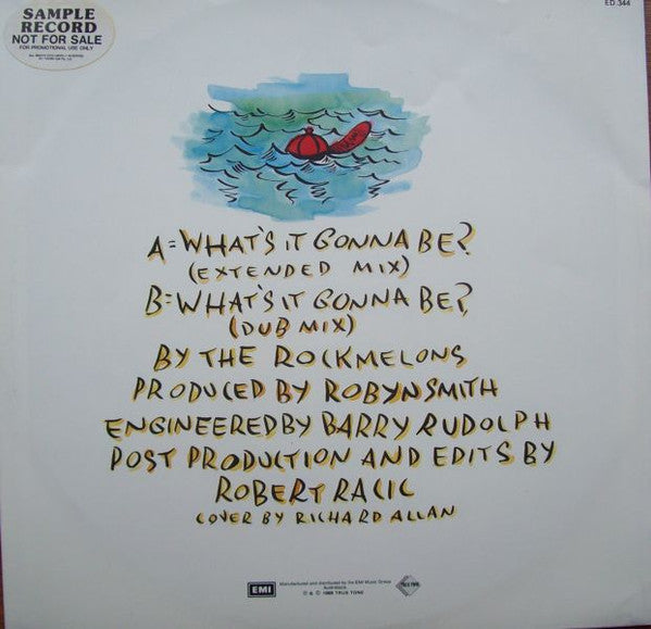 The Rockmelons : What's It Gonna Be? (12")