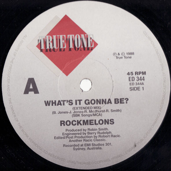 The Rockmelons : What's It Gonna Be? (12")