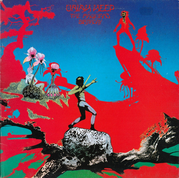 Uriah Heep : The Magician's Birthday (LP, Album, Gat)