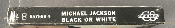 Michael Jackson : Black Or White (Cass, Single)