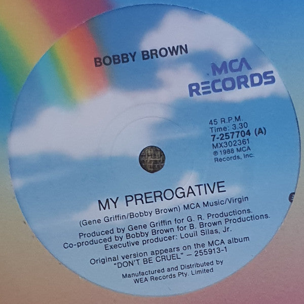 Bobby Brown : My Prerogative (7&quot;, Single, Gen)