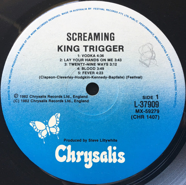 King Trigger : Screaming  (LP, Album)