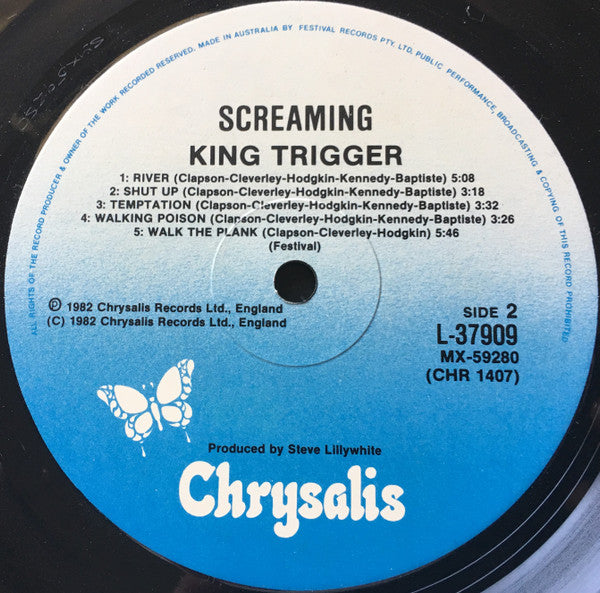 King Trigger : Screaming  (LP, Album)