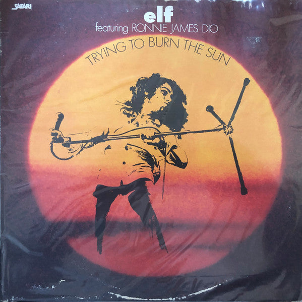 ELF (3) : Trying To Burn The Sun (LP, Album)