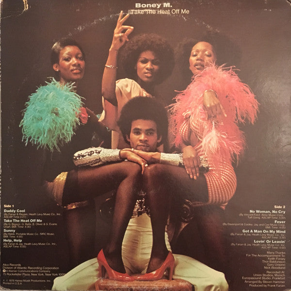 Boney M. : Take The Heat Off Me (LP, Album)