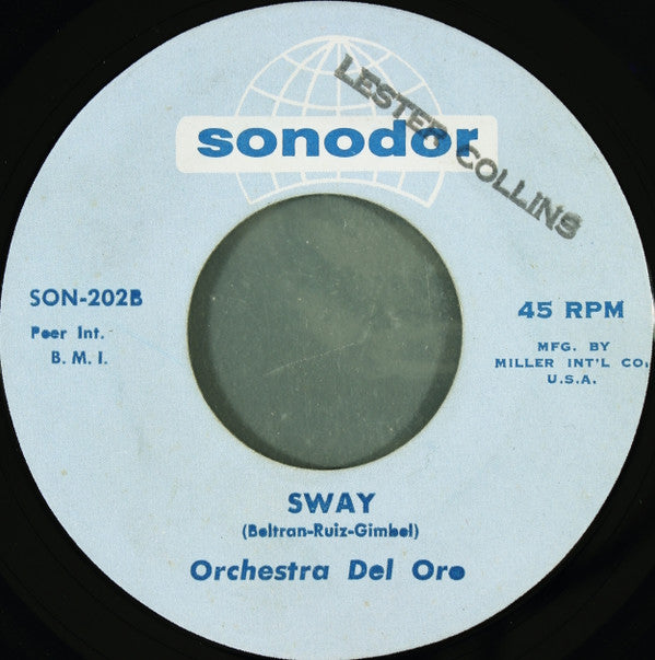 Orchestra Del Oro : Concerto In Cha-Cha (7")