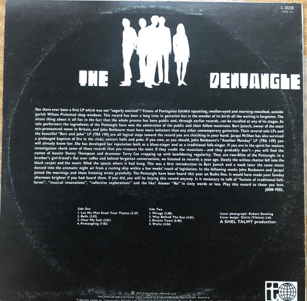 Pentangle : The Pentangle (LP, Album, RE)