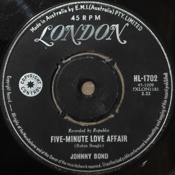 Johnny Bond : Hot Rod Lincoln (7", Single)