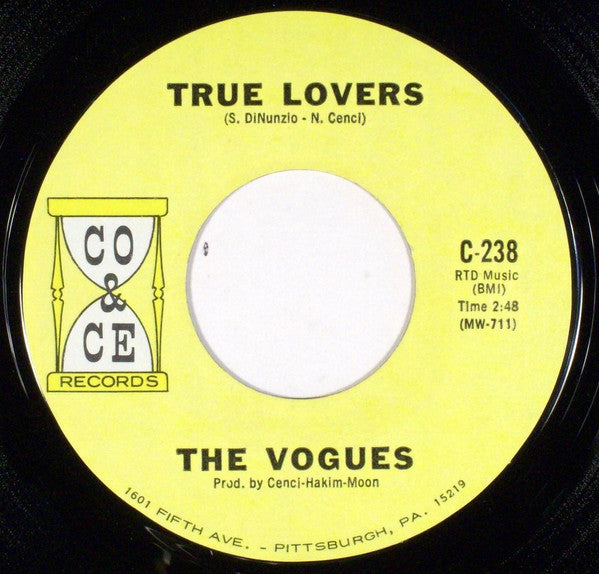 The Vogues : The Land Of Milk And Honey / True Lovers (7", Single)