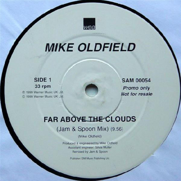 Mike Oldfield : Far Above The Clouds (2x12&quot;, Promo)